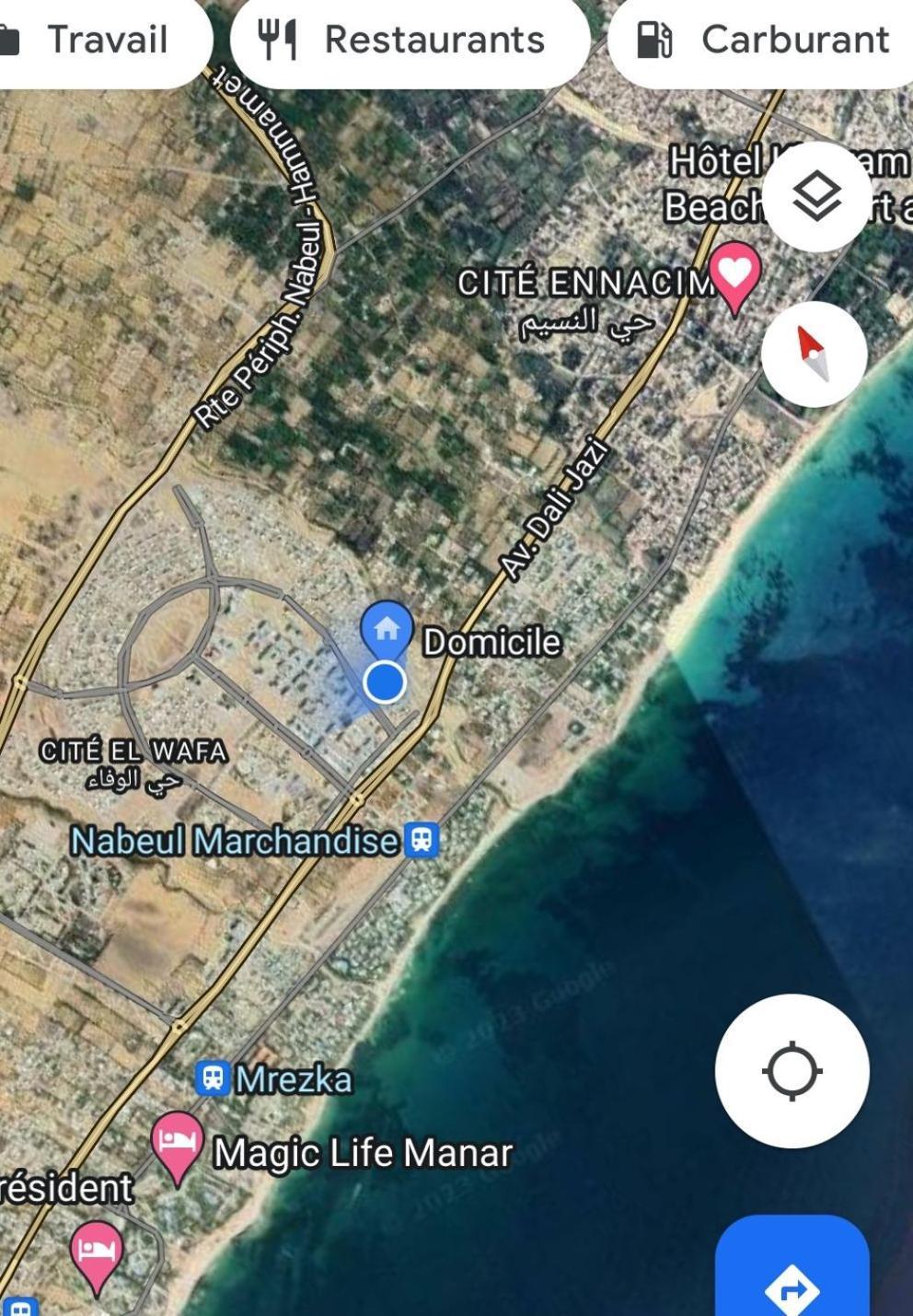 Residence Darnejib, Nabeul Esterno foto